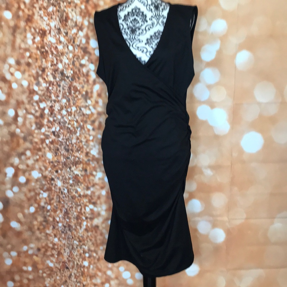 Leith side ruched midi